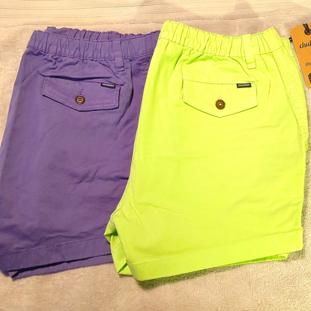 Men's chubbies shorts size large